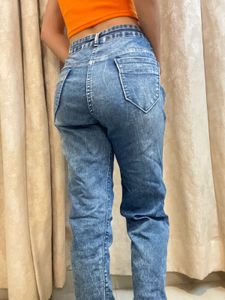 Blue Faded Jeans