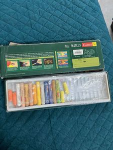 Camel oil pastels for coins