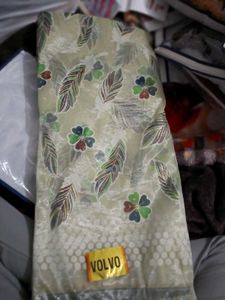 Organza New Unused Saree For Women