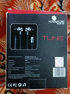 Kratos Tune C type Earphone