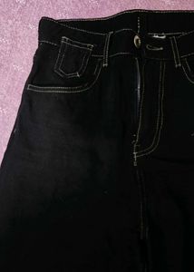 Black Wide Leg Jeans
