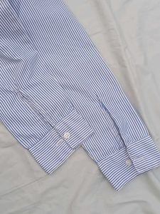 Striped Ruffle Shirt