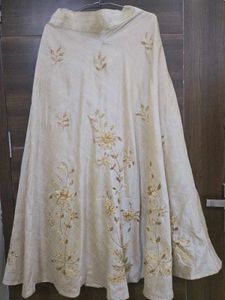 Golden Embroidered Lehenga/ Skirt