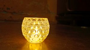 Night Lamp With Crystal Diya Type
