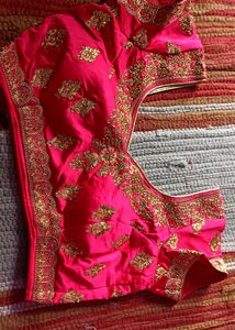 Bridal Lehanga With Blouse And Net Dupatta