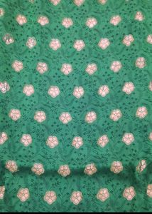 Green Banarsi Kurta Set