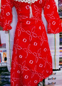 New design frock long size
