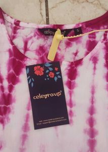 New With Tag  Celebravo  Tie Nd Dye Co Ord Set.