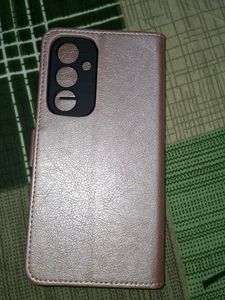 Rose Gold Flip Cover For Samsung A35