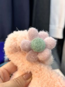 Cute Pink Bunny Ear Muffs