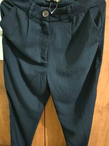 Stylish Dark Navy Blue Trousers