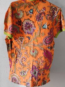 Paisley Print Shirt (Italian brand) 40&#34;
