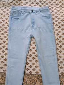 Denim Sky Blue Skinny Jeans