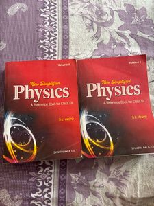 Class XII Physics - S.L. Arora (Volumes 1 & 2)