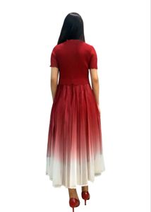 Elegant Red Midi Dress