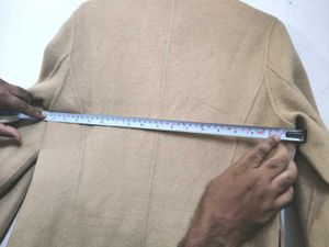 Single Breasted Sturdy Beige Peacoat