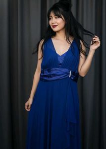 Elegant Blue Formal Dress
