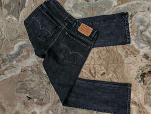 Dark charcoal black Denim Jeans