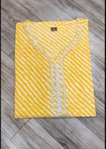 Festive Lehriya Kurti