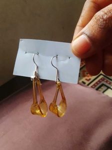 Unique Teardrop &amp; Circle Earrings