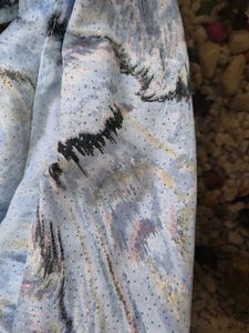 Abstract Print Mesh Fabric