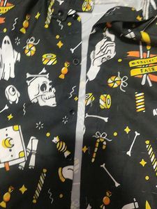 Halloween Monster Fair Button Down