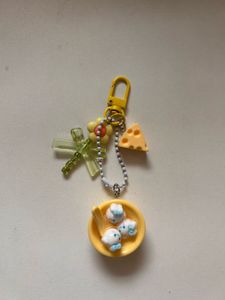 Cinnamoroll Bowl Keychain ✨