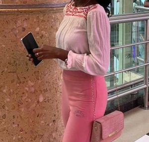 White N Pink Top