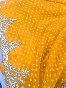Elegant Yellow Saree