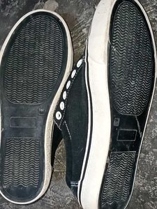 FEIYAO BLACK DENIM SHOE