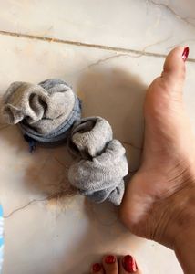 1 Month Daily Wear Grey Socks