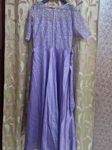Elegant Lavender Gown