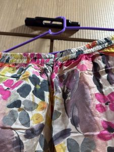 Floral Print Pants