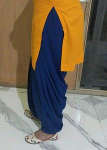 Beautiful Patiala Salwar And Kurti Set