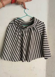 🖤🤍 Premium Houndstooth Mini Skirt for Women