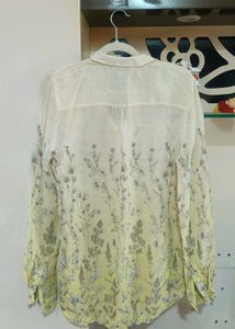 Next Yellow Floral Print Blouse