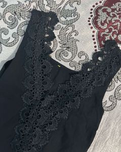 Lace Trim Tank Top