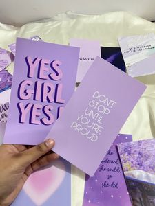 40 Purple Set Posters☔️🙋🏻‍♀️🙆🏻‍♀️💟