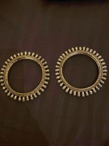 Bangles with Pearl Accents