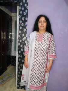 Elegant Printed Gota Work Three Pc Sharara Set