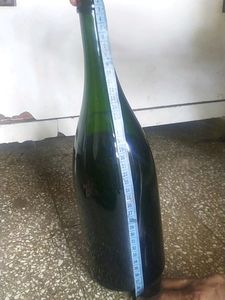 Wine Bottle Dark Green Colour