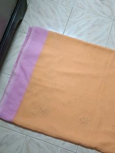 Peach &amp; Lilac Saree