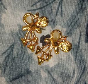 Pearl &amp; Crystal Stud Earrings