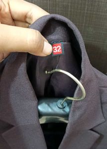 Classic Dark Brown Blazer