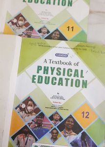 Physical Education Textbook Set (CBSE 11 &amp; 12)