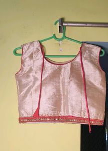 Gorgeous pink satin lehenga