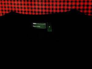 ASOS DESIGN Oversized Black T-Shirt[IMPORTED]