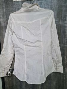 Fitted White Slim-Fit Shirt