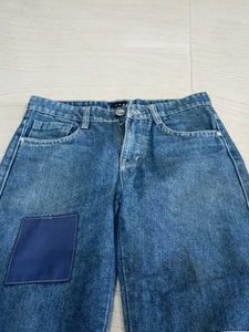 Patchwork Denim Jeans