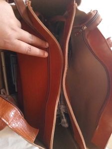 Stylish Brown Tote Bag